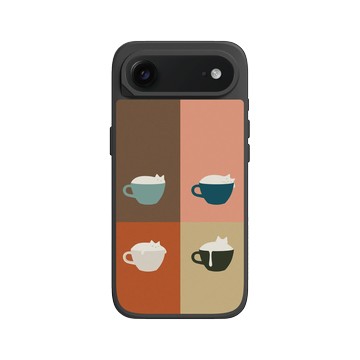 iPhone Air SolidX 黑 - ilovedoodle (Lim Heng Swee) - Coffee Cat: 貓布奇諾