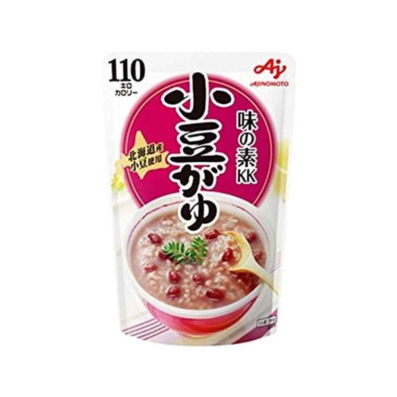 味の素KK おかゆ 白がゆ250g、玉子がゆ250g、小豆がゆ250g、梅がゆ250g、紅鮭がゆ250g 5種アソート 各1個セット