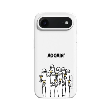 iPhone Air SolidX 白 - Moomin - 樹精Hattifatteners