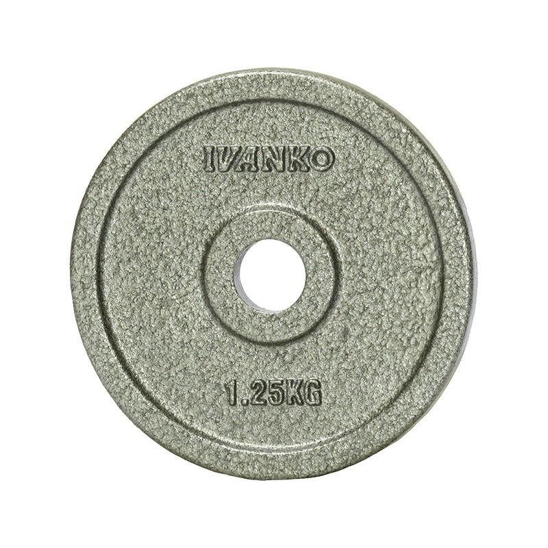 IVANKO ダンベルプレート 10KG 2枚 IVANKO ラバープレート 10kg 2枚