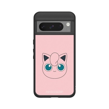 Pixel 8 Pro SolidSuit 黑 - 寶可夢 Pokemon - 大臉系列-胖丁