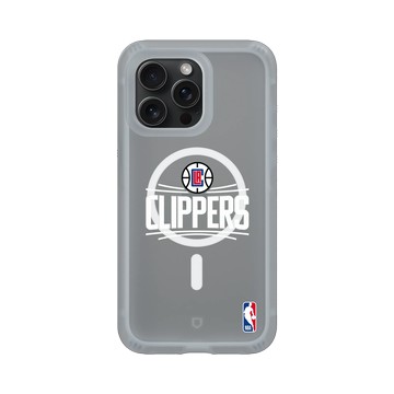 iPhone 15 Pro Max AirX 流變灰 - NBA - Logo-洛杉磯快艇 L.A. Clippers - Light