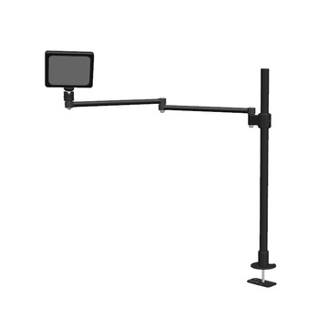 DVHZ 平板rgb攝影燈補光支架 手機自拍視頻燈架 自錄美食俯拍架