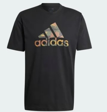 ADIDAS ESS M CAMO BOS T 黑IW2671