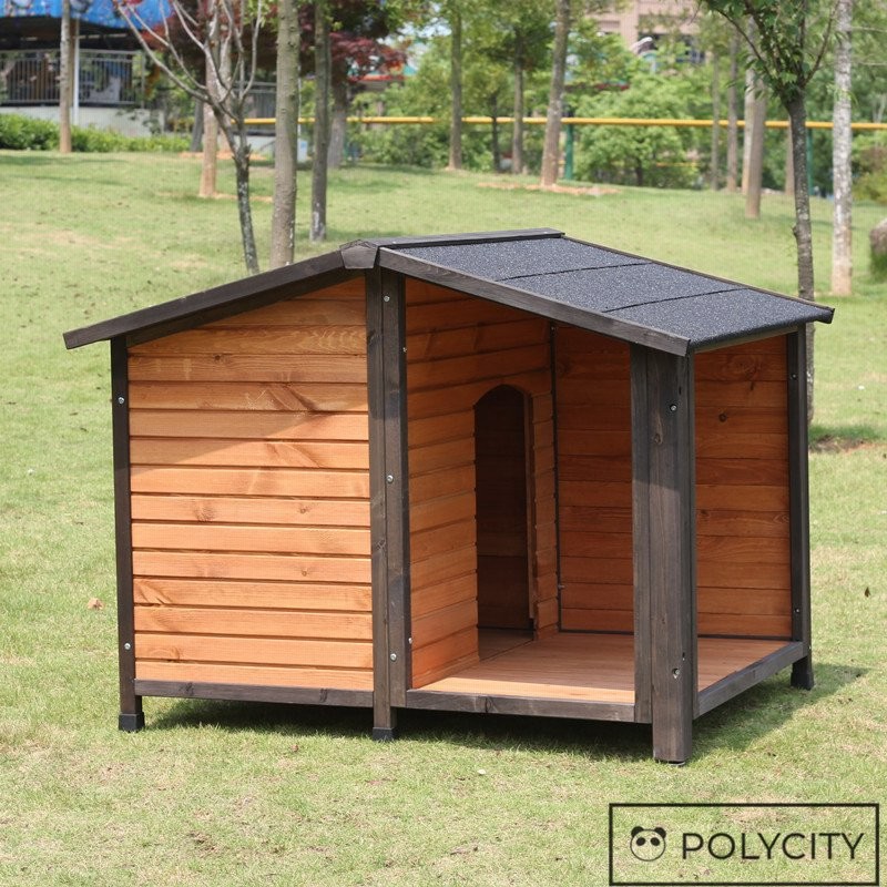 犬小屋 犬 Sサイズ 別荘 飼育ケージ 小動物ケージ 73 91 70cm 23kg 組立式 松の木 室外 木製 ハイラル松 防腐材 小型犬用 通販 Lineポイント最大get Lineショッピング