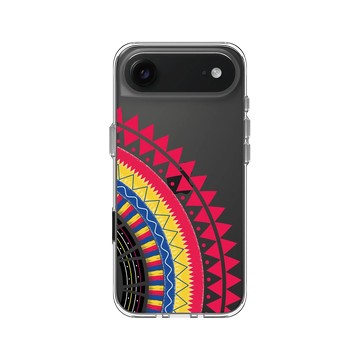 iPhone Air Clear Case（相機按鈕） 透明 - 花生騷 WasangShow - 虹彩布裙