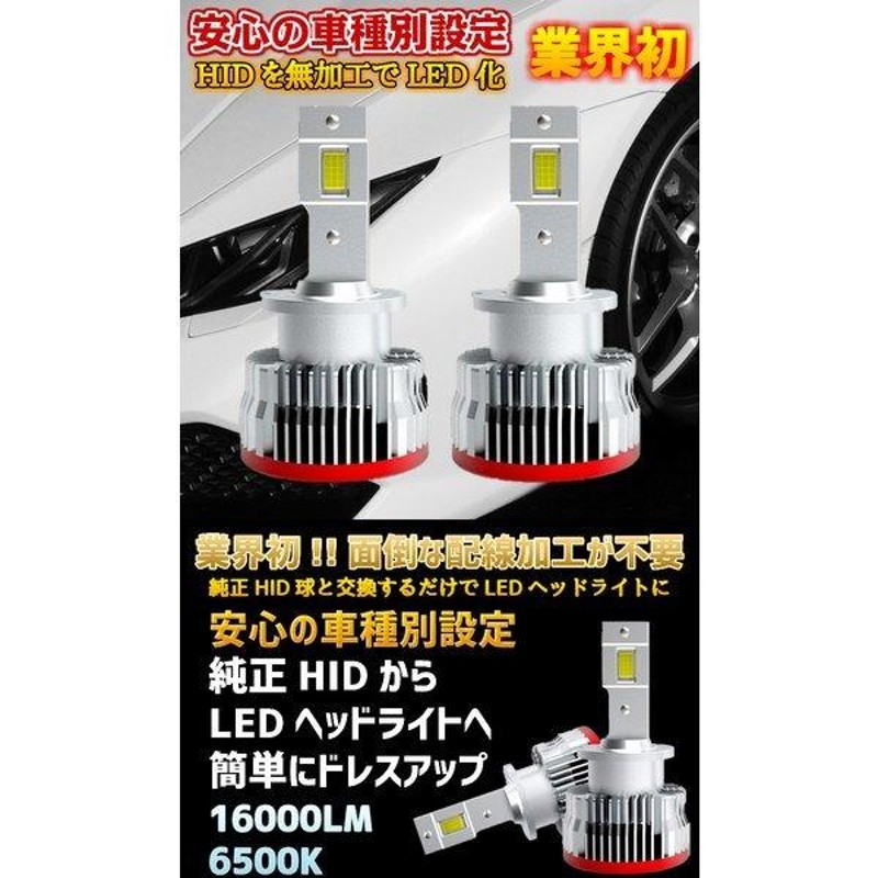 業界初 純正HIDを無加工でLEDへ さらにコンパクトに進化 スペーシア MK32S H25.3 〜 H27.4 HID D4R 装着車用 安心の 車種別設定 6500K | LINEブランドカタログ