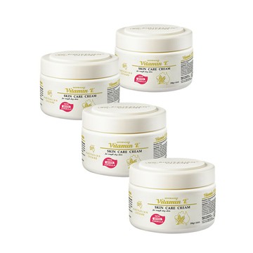 【澳洲G&M】維他命E羊毛脂皮膚滋養霜 250g/罐-4 入組
