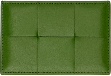 Bottega Veneta 绿色 Credit 卡包