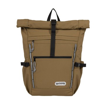 【OUTDOOR】率性學院15.6吋電腦後背包-棕色 OD153101BN