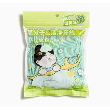 TTR 高分子潔淨牙線棒-薄荷味 (180支) CM-2355 【官方旗艦館】