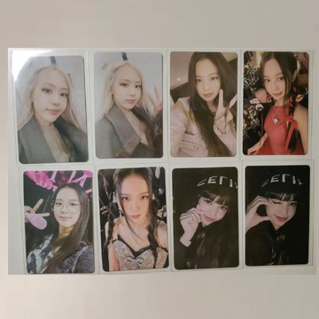 ⭐正版代購⭐BornPink粉膠 blackpink粉墨 金珍妮jenie智秀JisoLisa小卡朴彩英 比耶肉紅衣妮