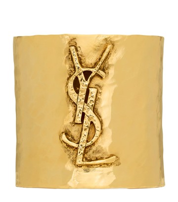 Saint Laurent Cassandre Cuff Bracelet