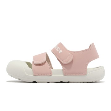 New Balance NB 涼鞋 809 Sandal Wide 寬楦 童鞋 中童鞋 粉 白 護趾 魔鬼氈 小朋友 NB YT809PS-W