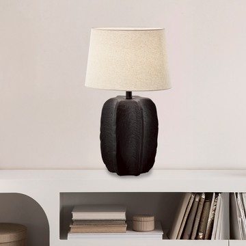 E27布罩陶瓷造型檯燈｜C01-11-61941