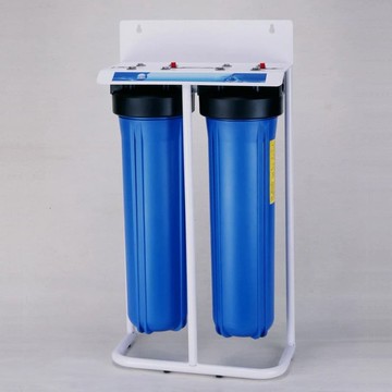 【大巨光】全戶式過濾20英吋大胖二道304白鐵角架(DP-2-304)