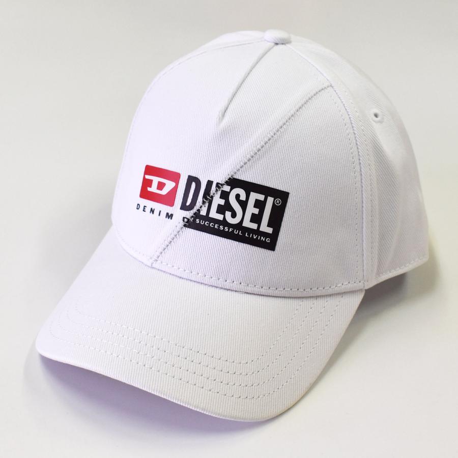 DIESEL(ディーゼル) キャップ メンズ ブランド 帽子 ホワイト(白) 誕生 ...