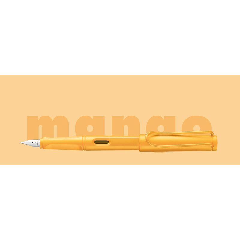 Lamy Safari 万年筆ファインペン先 Mango キャンディスペシャルエディション2020