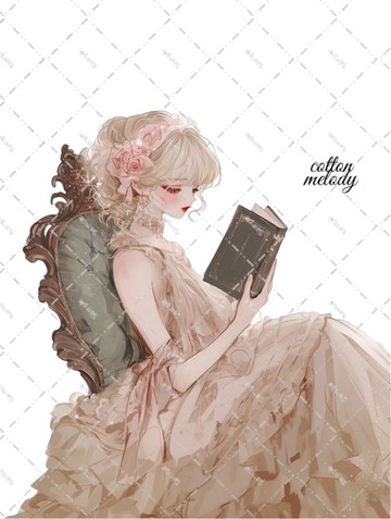 original sticker no.6712 人物貼紙 原創貼紙 人物貼紙 女孩貼紙 原創人物貼紙