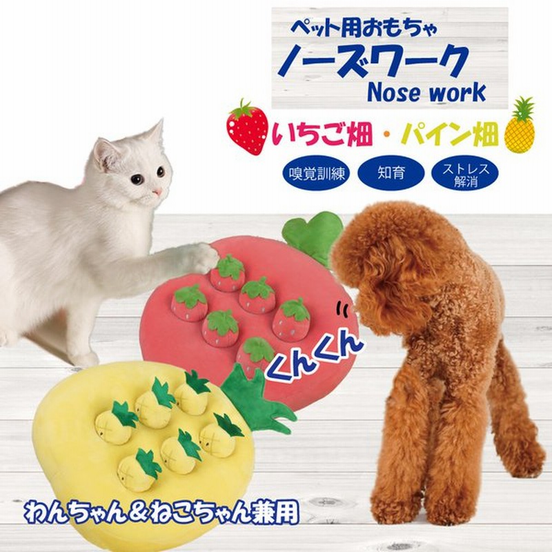 ノーズワーク いちご畑 パイン畑 犬おもちゃ 犬 猫 知育玩具 ペットおもちゃ ペット用品 運動不足 ストレス解消 嗅覚訓練 いちご6個orパイン6個 通販 Lineポイント最大0 5 Get Lineショッピング