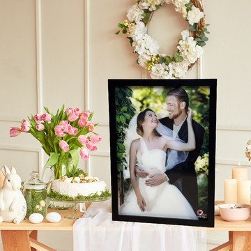 客制化A3光柵變畫 個性化禮物 上傳2張照片 即可訂製