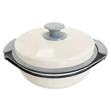 ANDY MAY2 韓匠3件組 微波專用快速料理鍋 AM-SN006A 奶茶色  1套  26cm