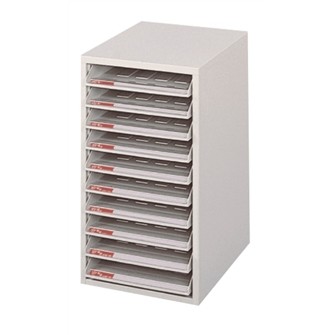 SY-A4-W-410-OP A4 10抽 開放式效率櫃/資料櫃