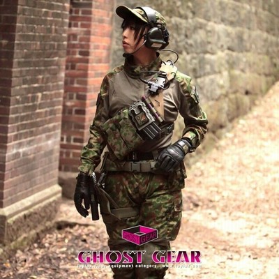 Irodori military製 コンバットシャツ 陸自迷彩 AASAM仕様