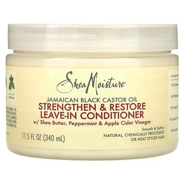 SheaMoisture, 牙買加黑蓖麻油，強韌和修復免洗護髮素，11 盎司（312 克）