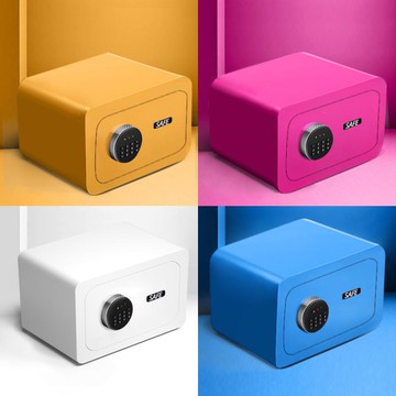 勝獅保險櫃家用小型隱形小保險箱迷你指紋智慧WiFi密碼箱辦公室文件【林之舍】