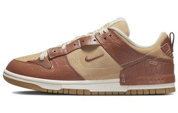 WMNS DUNK LOW DISRUPT 2 BROWN CROCODILE