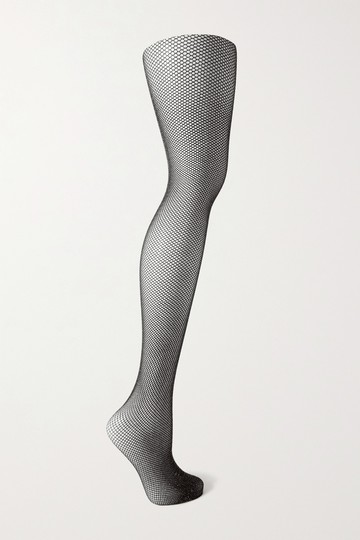 Commando - + Net Sustain Twinkle Fishnet Tights - Black - small