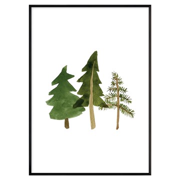 童心小森林 木色 1入  70 x 50cm