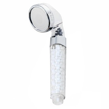 神膚奇肌 SPA加壓蓮蓬頭 C060 除氯過濾省水  透明色 + 銀色  1個