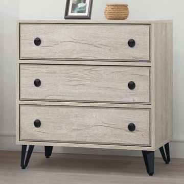 文創集 摩帝西2.7尺三抽斗櫃-81x40x76cm免組