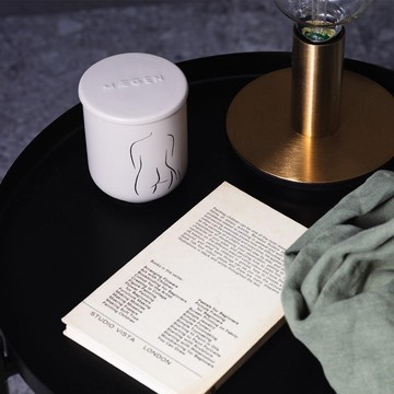 【英國 MÆGEN】Vox蠟燭- Silhouette  黑咖啡 & 佛手柑 /240g