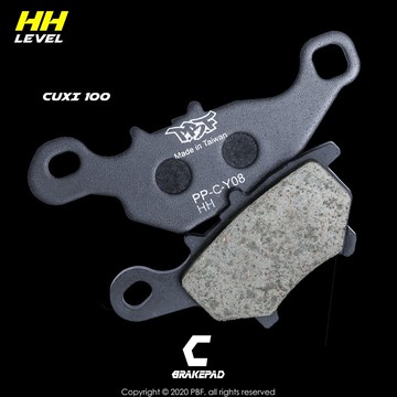 PBF暴力虎 |  C版 Y08 陶瓷複合材 來令片  煞車皮 適用車種CUXI NEW CUXI-100