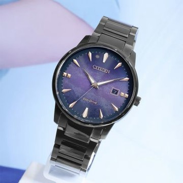 CITIZEN星辰 PAIR系列 光動能時尚腕錶 BM7595-89X 新年禮物 39.2mm