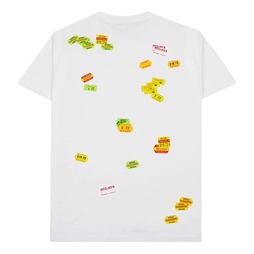 adidas originals Bodega Pricetag Back Printing Short Sleeve White