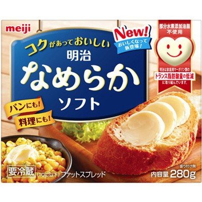 明治 なめらかソフト 280g