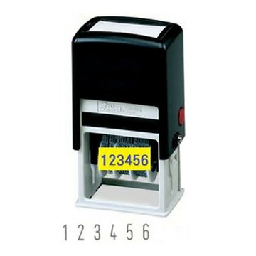 【史代新文具】新力 S-309 自動號碼印5號6連