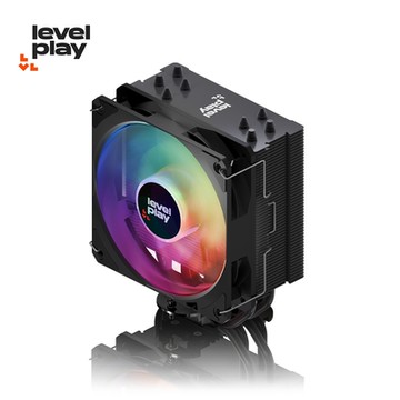Levelplay銳玩 CA4 CPU散熱器 ARGB 黑
