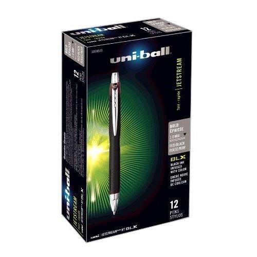 Uniball Jetstream RT BLX Retractable Roller Ball Pen