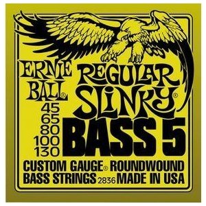 Ernie Ball (アーニーボール) Regular Slinky 5弦 Bass 弦セット