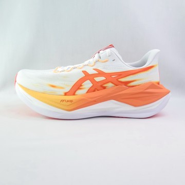 ASICS 1013A177101 SUPERBLAST 3 男慢跑鞋 曙光系列  彈力 白/亮橙【iSport愛運動】