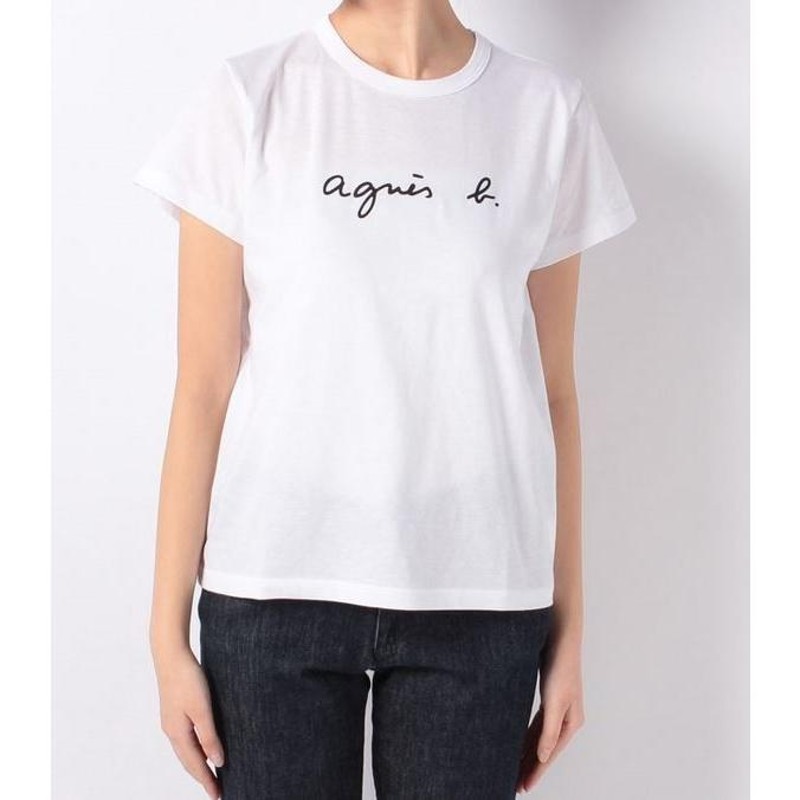 アニエスベー Tシャツ 国内正規品 agnes b. FEMME 白 レディース