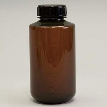 《NIKKO》廣口瓶 茶色刻度 PP Bottle, Wide-Mouth, Amber, PP