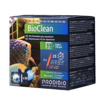 【法國 PRODIBIO】BIOCLEAN 二合一活菌淨化組 (30支/盒) 淡海水適用