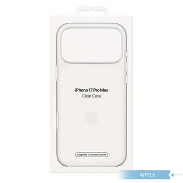 Apple 原廠公司貨 iPhone 17 Pro Max MagSafe 透明保護殼 A3565 (盒裝)