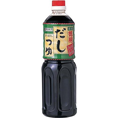 寿がきや デカサイズ徳用だしつゆ 1L×6本セット